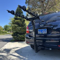 Thule 4-bike Car Hitch Bicycle Rack For 2” Receiver