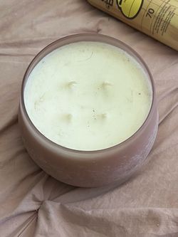 Big blush candle