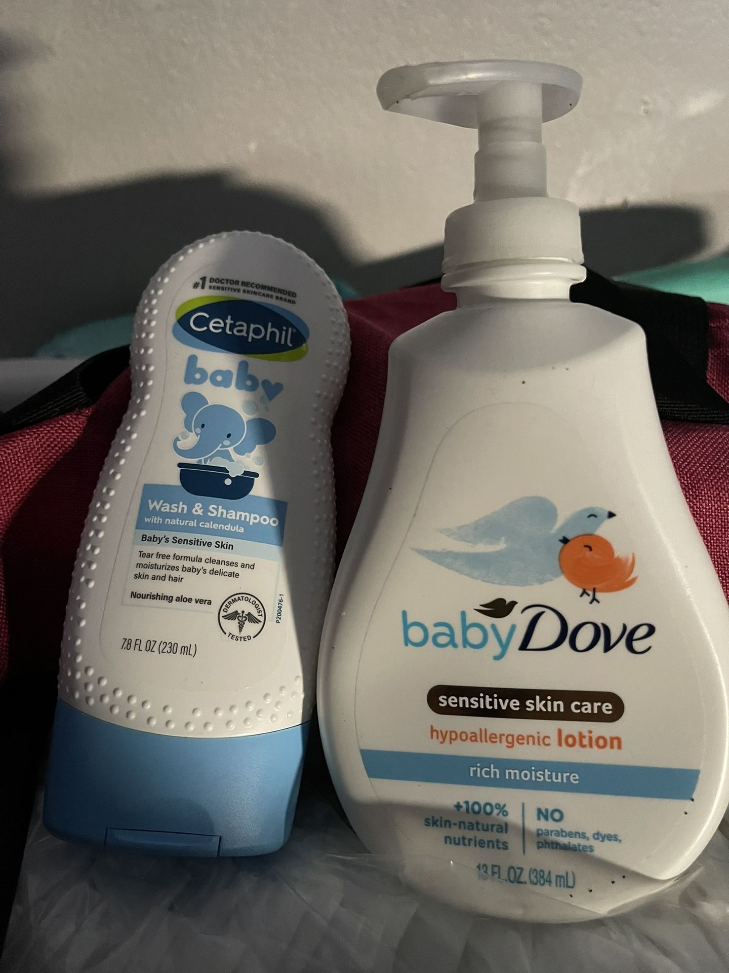 USED BABY WASH/ LOTION