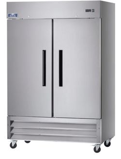 Arctic Air AR49 54" Two Section Reach In Refrigerator,