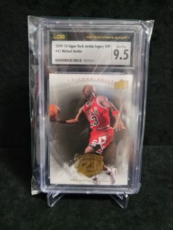 2009-10 upperdeck Michael Jordan card