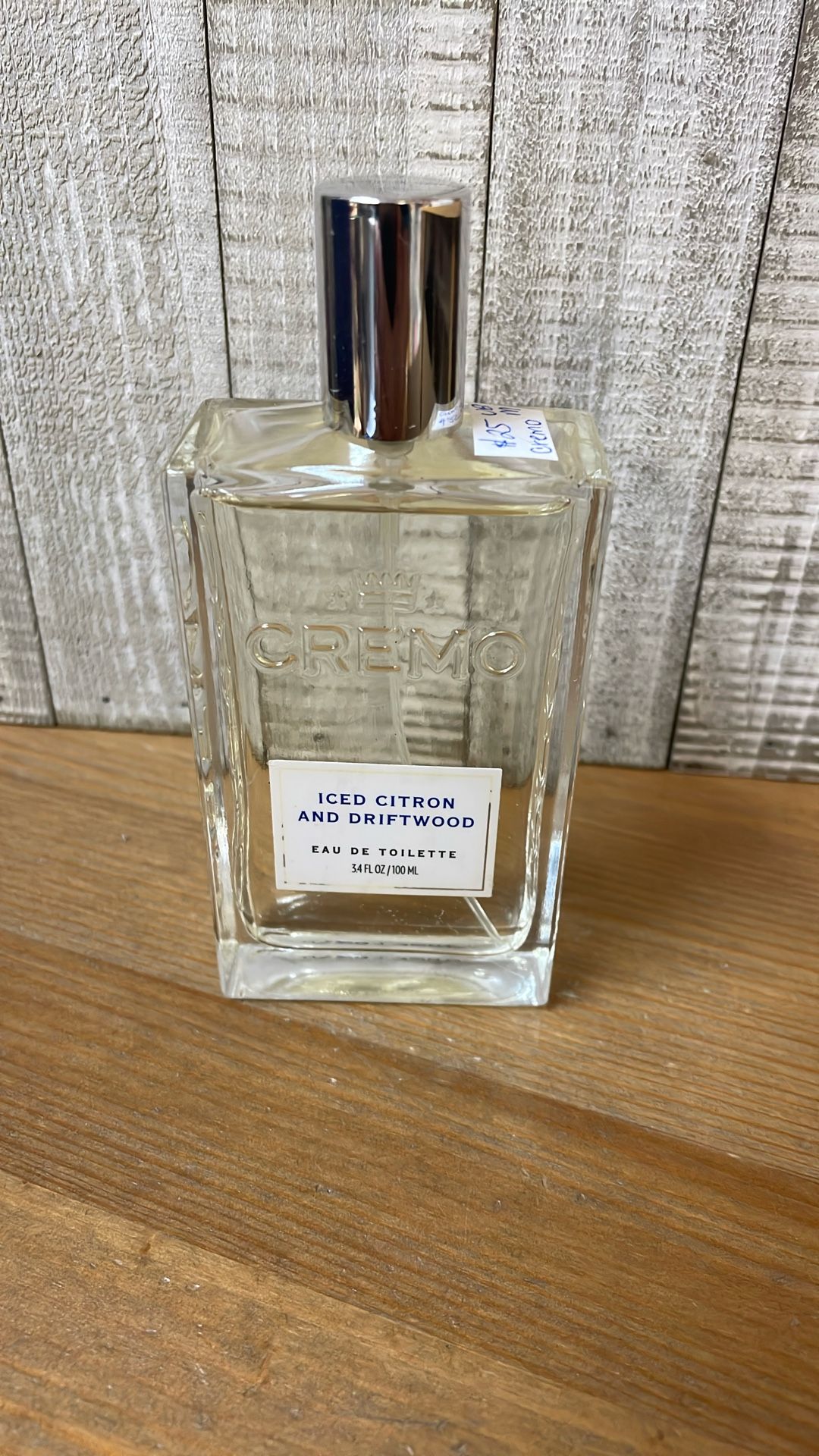 Cremo Iced Citron & Driftwood EDT 3.4oz