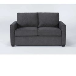 Gray Loveseat 
