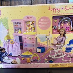 Vintage 2002 Barbie Happy Family Playset NEW IN BOX