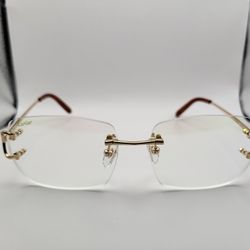 Cartier Rimless Glasses(Clear)Personality