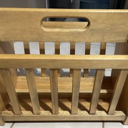 MAGAZINE HOLDER  WOOD 17” LONG 15” WIDE Chris Street 83rd Ave., Indian school serious inquiry only 