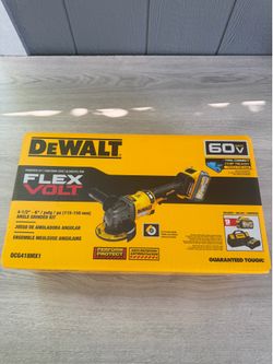 Dewalt FLEXVOLT 60V MAX Lithium-Ion Brushless Cordless 4-1/2 in.-6 in. Grinder Kit