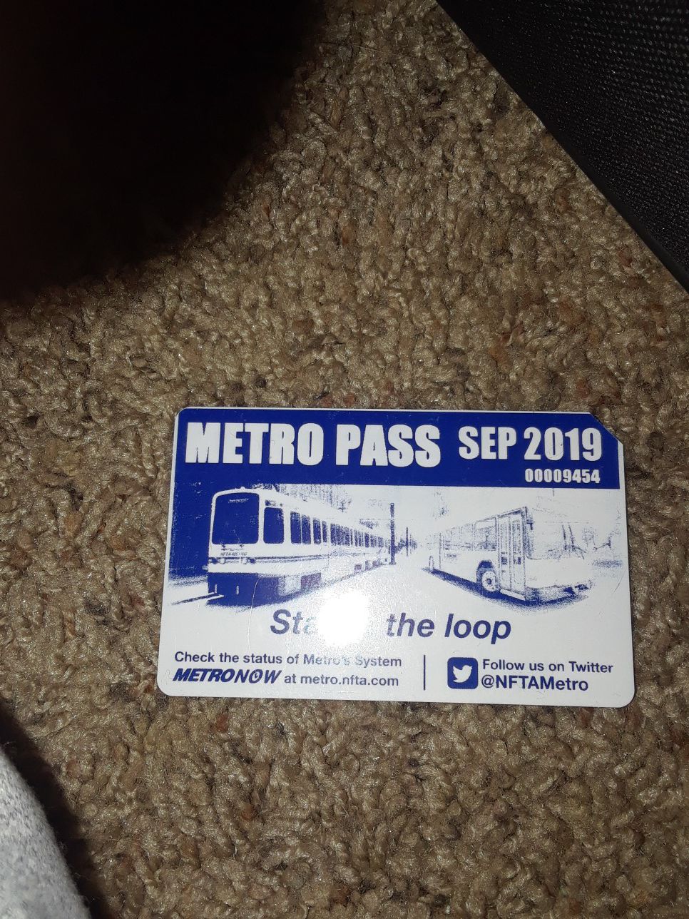 September NFTA Bus Pass