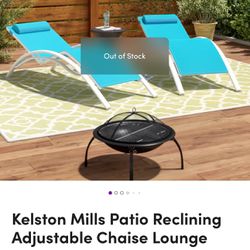 Reclining Adjustable Lounge Chairs 