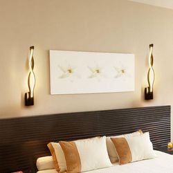 2X Modern16W Minimalist LED Wall Lamp Wall Sconce Hallway Bedroom Light Fixture