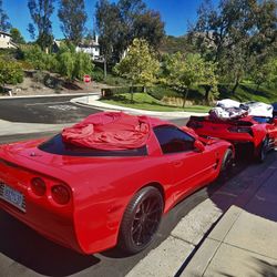 C5 Rare RED ON RED Corvette Coupe / 26k Mikes