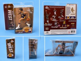 🏀 McFarlane NBA Legends Series 2 Jerry West Action Figure – New Sealed