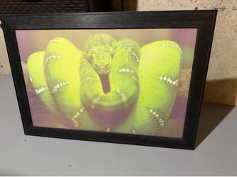 Framed snack print