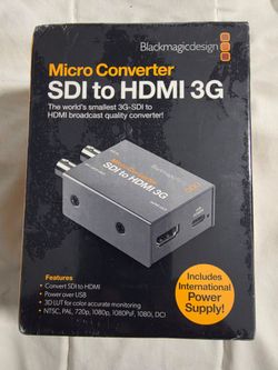 Blackmagicc design  micro converter new sealed