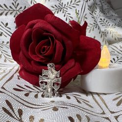 Dije Cruz De Cara Vaca Pequeña