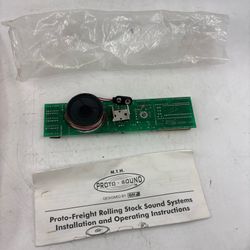 MTH Trains Proto-Freight Rolling Stock Sound System / Cow Sounds