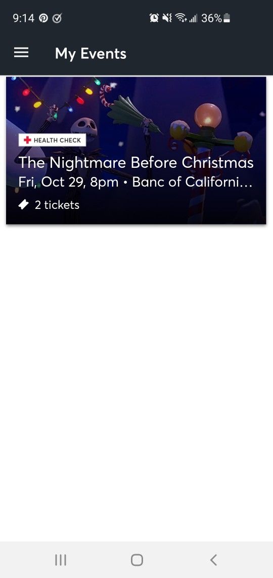 The Nightmare Before Christmas Live Show Event