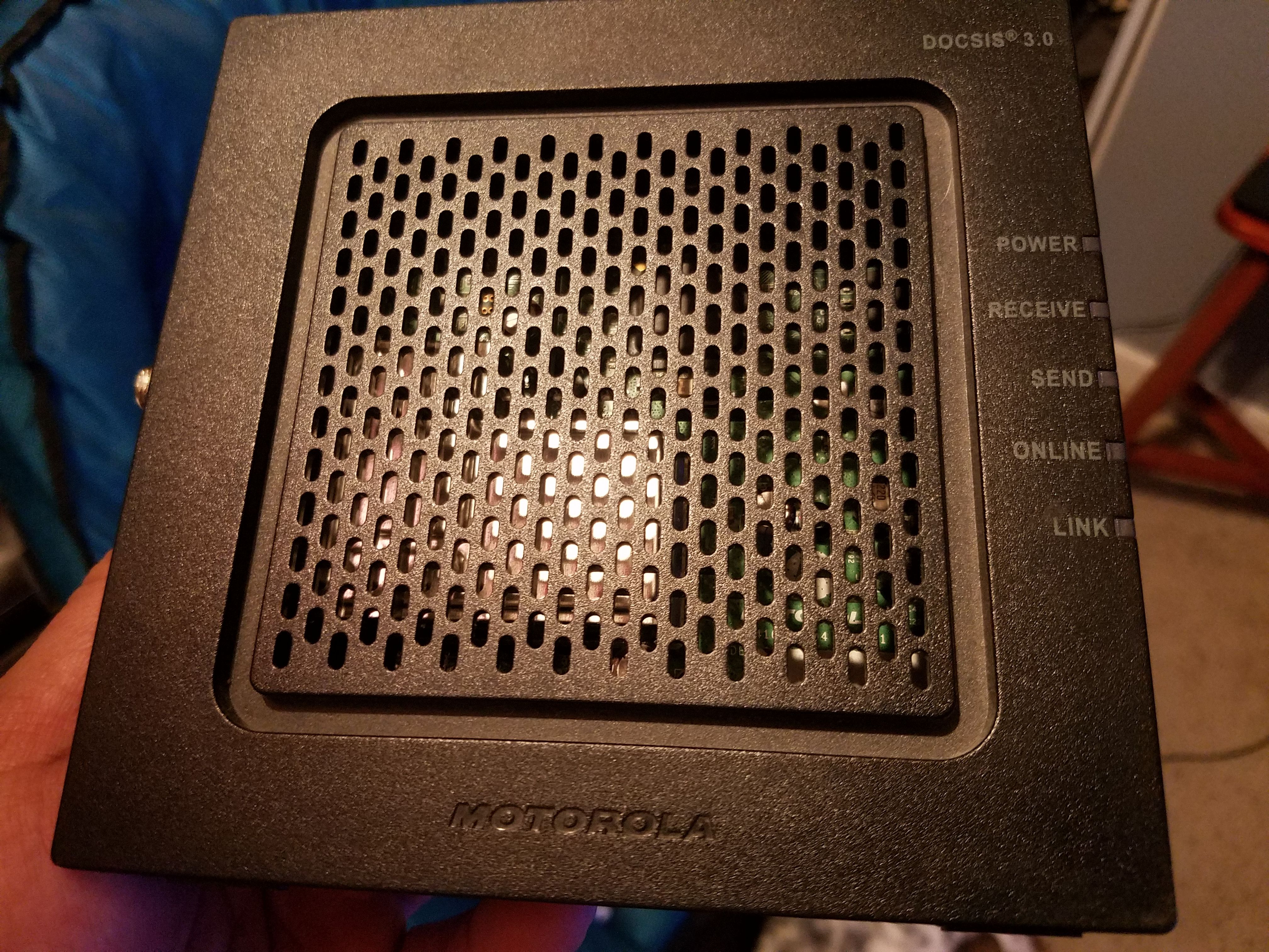 Motorola sb6120 modem