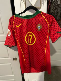 Retro Portugal 2004 Euros Cristiano Ronaldo jersey