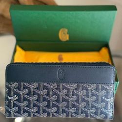 Goyardine chevron canvas