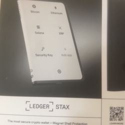 2025 Brand New Ledger Stax 