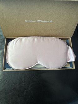Sleep mask 100% organic mulberry silk