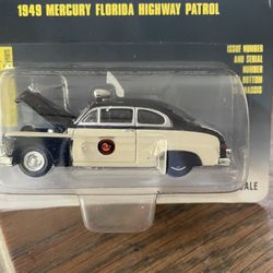 Racing Champions Limited Edition  1949 Mercury Florida Highway Patrol Car