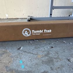 Tumble track gymnastics beam
