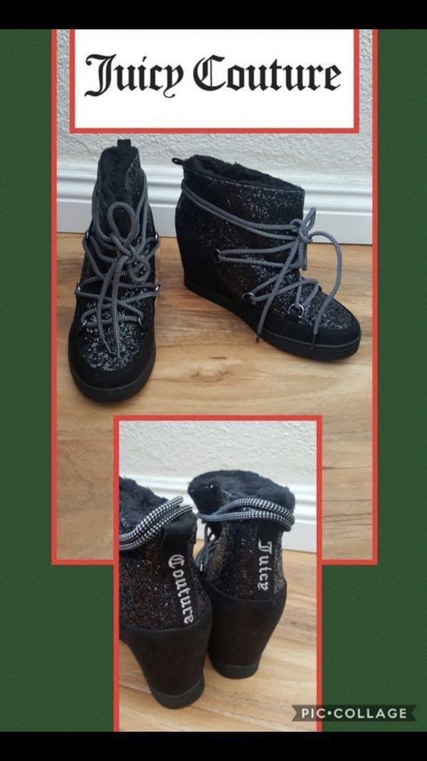 Juicy Couture Wedge Boots 