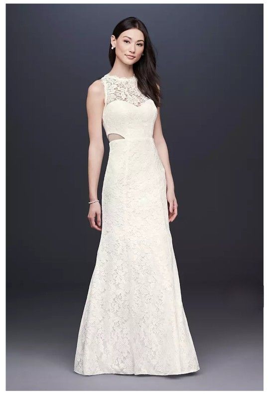 Lace Trumpet Wedding Dress