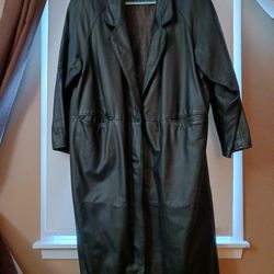 Women's Leather Coat