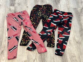 Toddler patterned leggings bundle