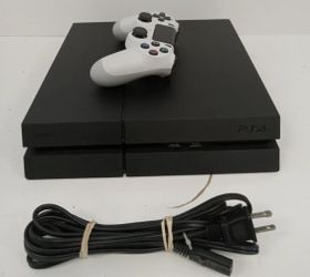 500GB SONY PLAYSTATION 4 CONDITION AS PICTURED W/CON&AFTER MARKET PW (P10022021)