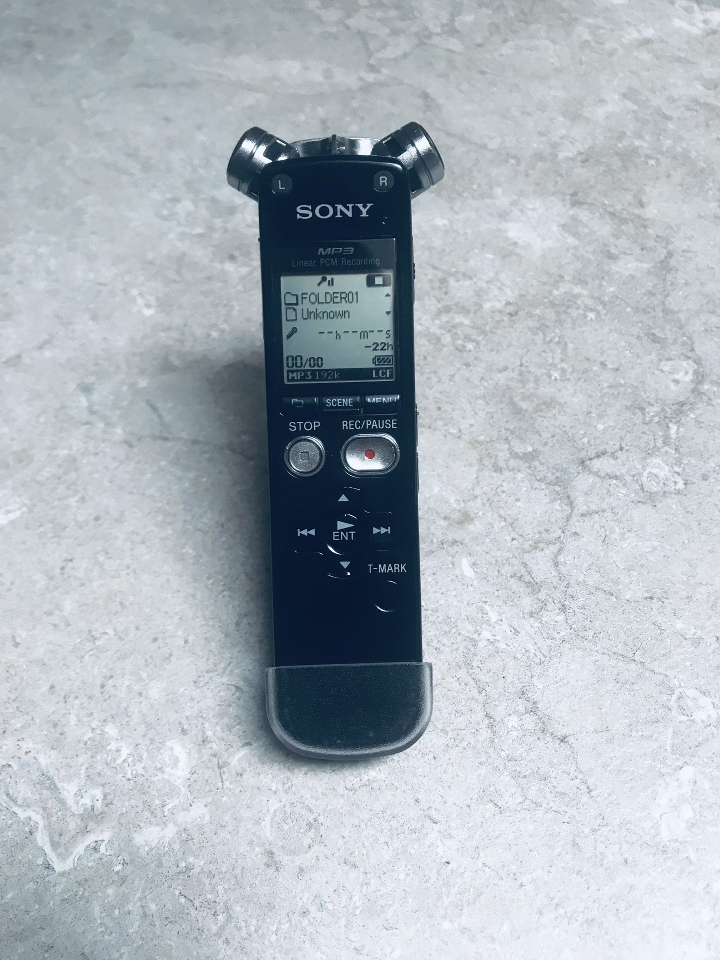 Sony LCD Digital Voice Recorder