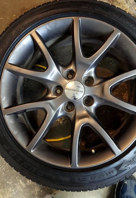 Almost New Tires And Good Factory Rims Came Up With A Dodge Dart 17-In Tires