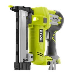 Ryobi P360 18-Volt ONE+ Lithium-Ion AirStrike 18-Gauge Cordless Narrow Crown Stapler with Sample Staples (Tool Only)