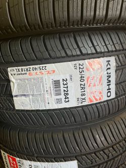 225/40ZR18 KUMHO ECSTA SPORT A/S