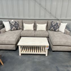 Double Chaise Sectional! American Made 