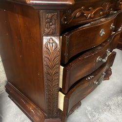 Pair Of Nightstands- Solid Wood 