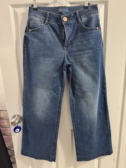 Democracy “Ab” Solution High Rise Wide Leg Jeans 