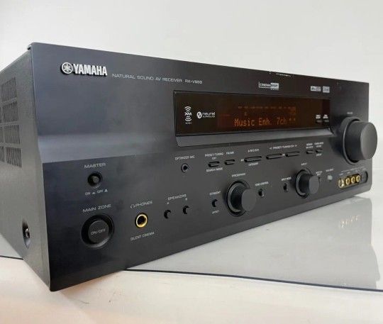 Yamaha RX V659 7.1 Channel 400 Watt Natural Sound AV Receiver XM Ready