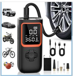 Portable tire inflator