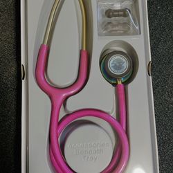 ADC Stethoscope 618 Platinum Rose gold Iridescent 