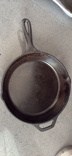 Cast Iron Cooking Pan Treated