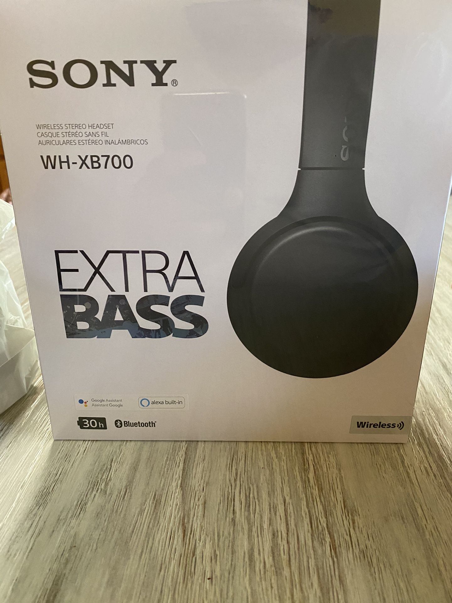 Sony WH-XB700 Bluetooth Headphones