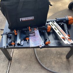 Freeman Nail Gun 4pc Combo (only 1 Ever Used)