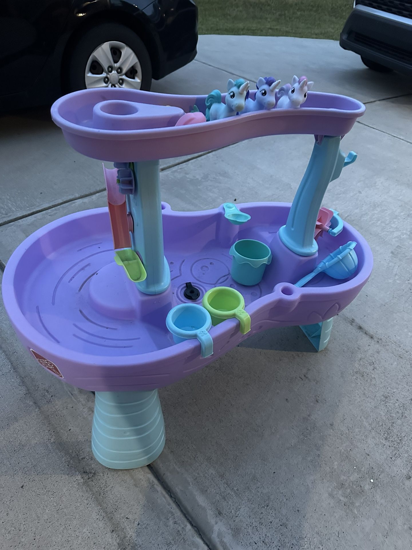 Step 2 Water Table