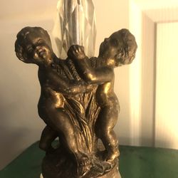 2 Vintage Angel  Lamp 