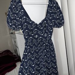 Blue Dress , Brand :Francesca’s Size Xs 