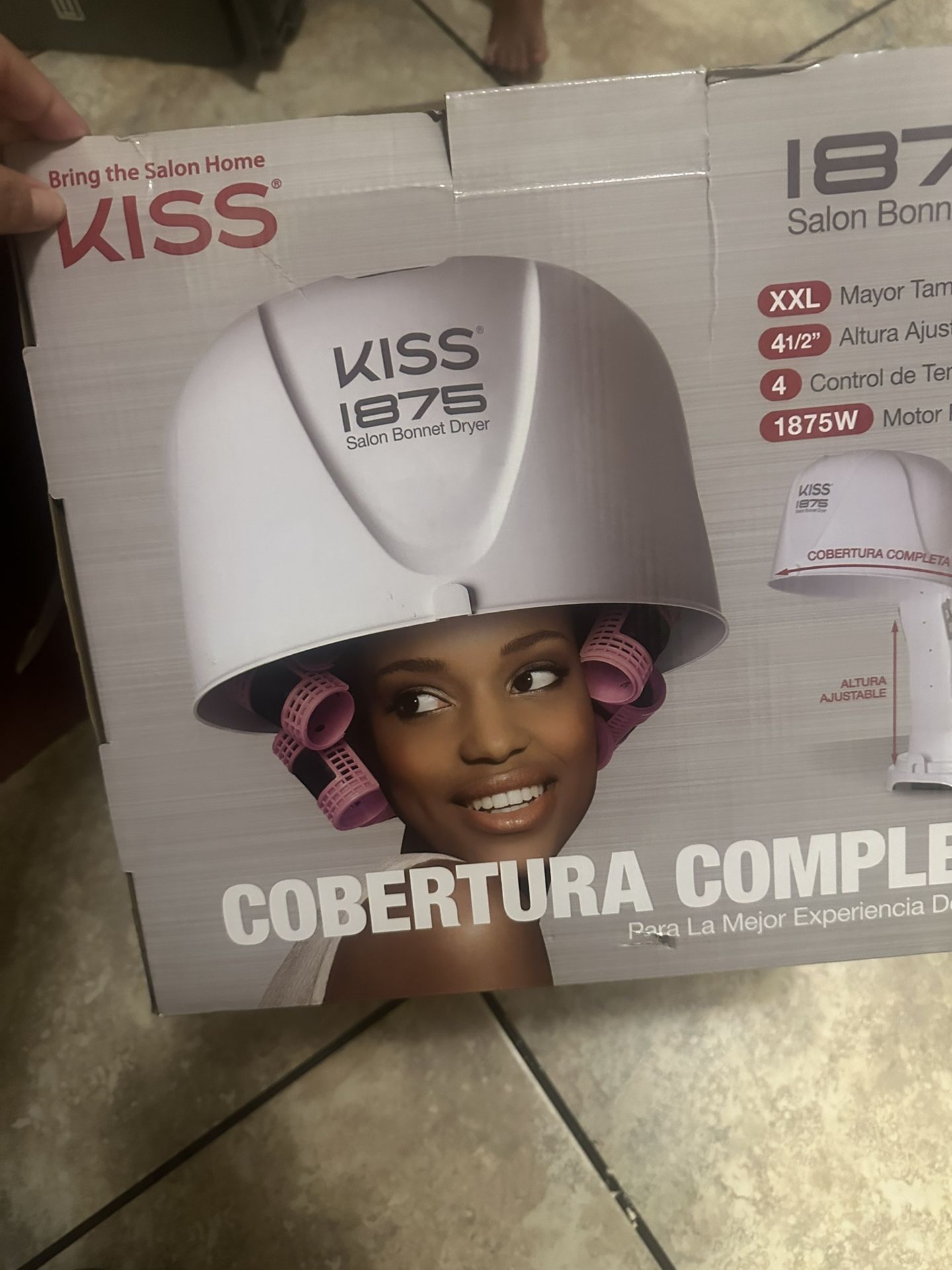 Kiss 1875 Portable Hair Dyer